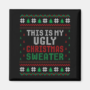 Das ist mein hässlicher Weihnachts-Xmas-Pullover Magnet