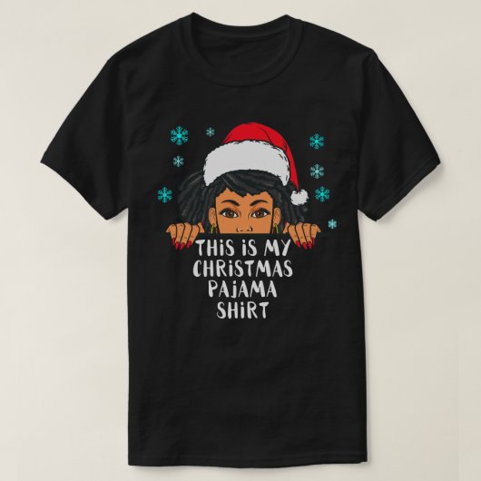 Das ist mein hässliches Weihnachtspulli, schwarze T-Shirt (Design vorne)