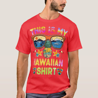 Das ist mein Hawaiian Luau Aloha Hawaii Beach Pine T-Shirt