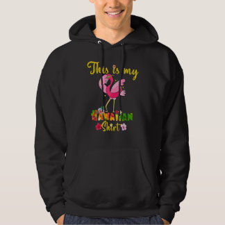 Das ist mein hawaiianischer Flamingo-Blume-Floral- Hoodie