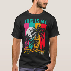 Das ist mein hawaiianischer Retro Vintag Palms Alo T-Shirt