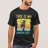 Das ist mein hawaiianischer Shirt Sommerurlaub (Vorderseite)