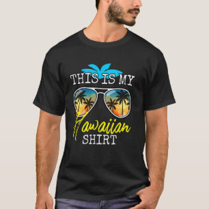 Das ist mein hawaiianisches Hemd Reise Familienurl T-Shirt