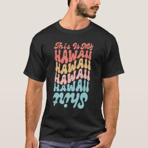 Das ist mein hawaiianisches tropisches Luau-Kostüm T-Shirt