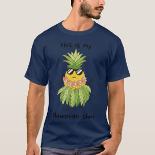 Das ist mein hawaiischer Apfel Hula, der Luau Hawa T-Shirt