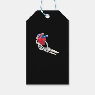 Das ist mein Herz - Skeletton Herz Hände Geschenkanhänger