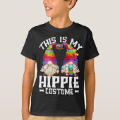 Das ist mein Hippie-Kostüm Funny Halloween 70er Gn T-Shirt (Vorderseite)