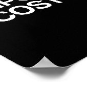 DAS IST MEIN HIPSTER-KOSTEN POSTER (Ecke)