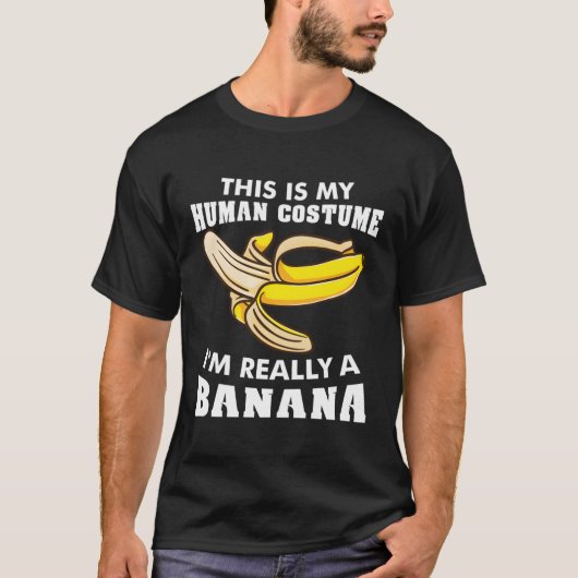 Das ist mein Hu, der wirklich ein BananenHalloween T-Shirt (Vorderseite)