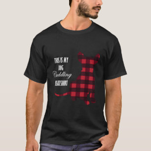 Das ist mein Hund, der Buffalo Karierte Welpe kude T-Shirt