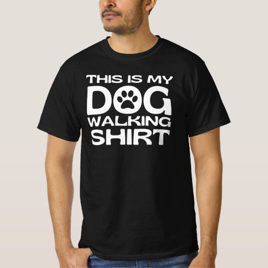 Das ist mein Hund, der zu Fuß geht, Shirt (Vorderseite)