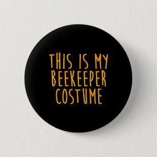 Das ist mein Imker-Kostüm Lustiger Halloween-Kinde Button