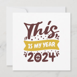 Das ist mein Jahr 2024 Einladung