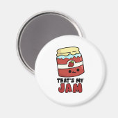 Das ist mein Jam Funny Jar von Jam Pun Magnet (Vorderseite/Rückseite)