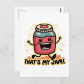 Das ist mein Jam! Postkarte (Vorne/Hinten)
