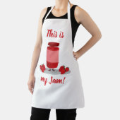 Das ist mein Jam Strawberry Food Puff Schürze (InSitu)
