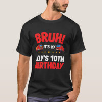 Das ist mein Junge's zehnter Geburtstag Feuerwehra
