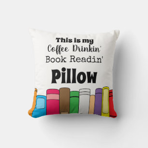 Das ist mein Kaffeetrinken, Buchlesen Kissen