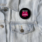 Das ist mein Kampf gegen Brustkrebs Kämpfer glaube Button (Beispiel)