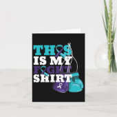 Das ist mein Kampf gegen Suizidprävention stark Karte (Vorderseite)