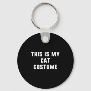 Das ist mein Katzenkostüm Halloween Funny Easy Kid Schlüsselanhänger