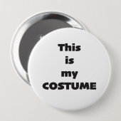 Das ist mein Kostüm Button (Vorne & Hinten)