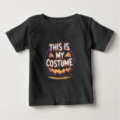 Das ist mein Kostüm Halloween Baby T-shirt (Vorderseite)