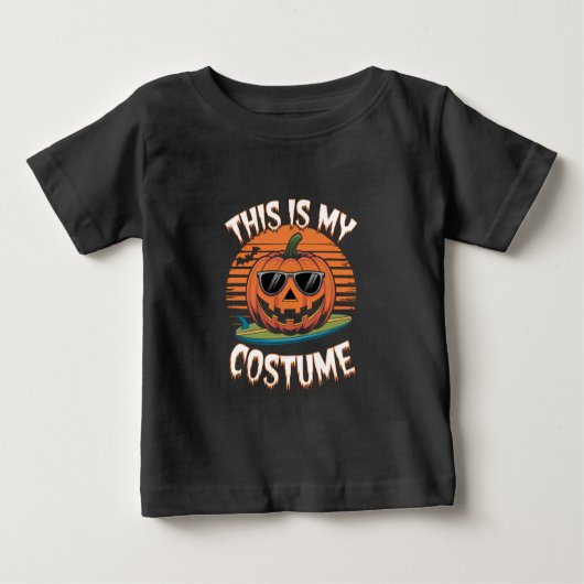 Das ist mein Kostüm Halloween Baby T-shirt (Vorderseite)