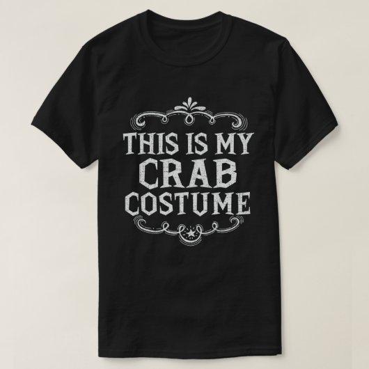 Das ist mein Krabbenkostüm Funny Lazween T-Shirt (Design vorne)