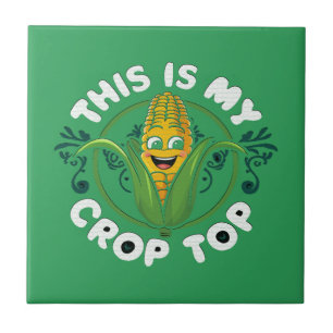 Das ist mein kulinarischer Bauer, der Mais-Liebe a Fliese