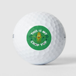 Das ist mein kulinarischer Bauer, der Mais-Liebe a Golfball
