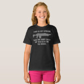 Das ist mein Lasgun, wie es viele mögen, aber es i T-Shirt (Vorne ganz)