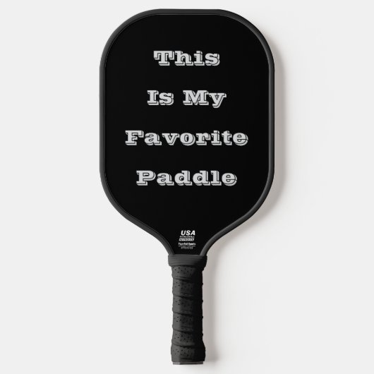 Das ist mein Lieblingspaddel Pickleball Schläger (Vorderseite)