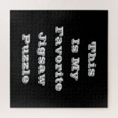 Das ist mein liebstes Jigsaw-Puzzle Puzzle (Horizontal)