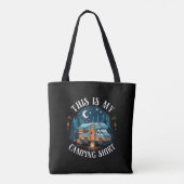 Das ist mein lustiger Camping-Wander-Camper Tasche (Rückseite)