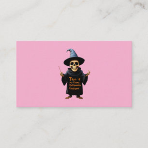 Das ist mein lustiges Halloween-Kostüm-Perfektiona Visitenkarte