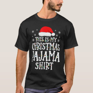 Das ist mein lustiges Weihnachtspyjama für die Fam T-Shirt