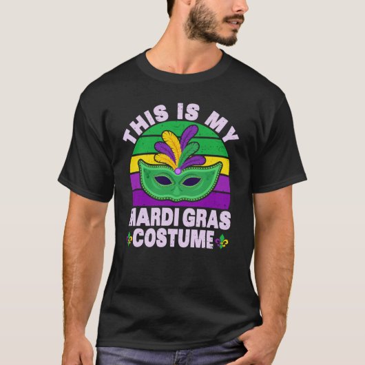Das ist mein Mardi Gras Costume Carnaval Party T-Shirt (Vorderseite)