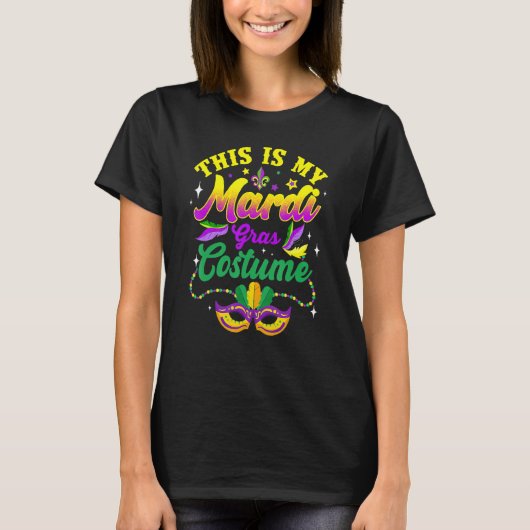 Das ist mein Mardi Gras Costume Carnivals Party Fu T-Shirt (Vorderseite)