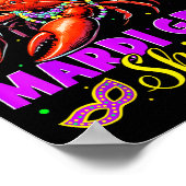 Das ist mein Mardi Gras-Shirt Crawfish Lustig Männ Poster (Ecke)