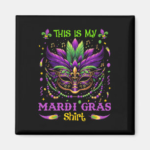 Das ist mein Mardi Gras Shirt Funny Outfit Männer Magnet