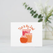 Das ist mein Marmelade! Postkarte (Stehend Vorderseite)