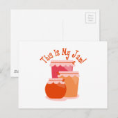 Das ist mein Marmelade! Postkarte (Vorne/Hinten)