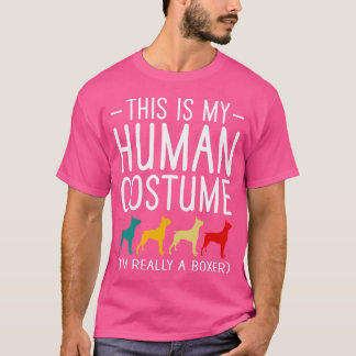 Das ist mein menschlicher Boxerhund T-Shirt