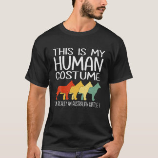 Das ist mein menschliches Kostüm Australisches Rin T-Shirt