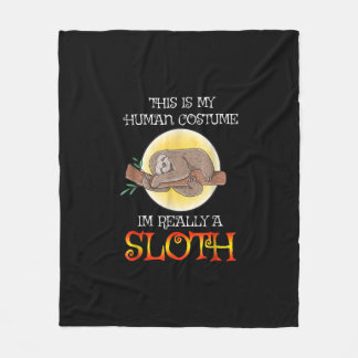 Das ist mein menschliches Kostüm-Funny-Halloween Fleecedecke