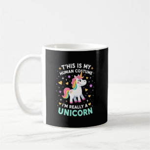 Das ist mein menschliches Kostüm, ich bin eigentli Kaffeetasse
