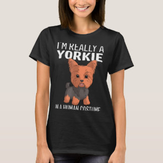Das ist mein menschliches Kostüm, ich bin ein York T-Shirt