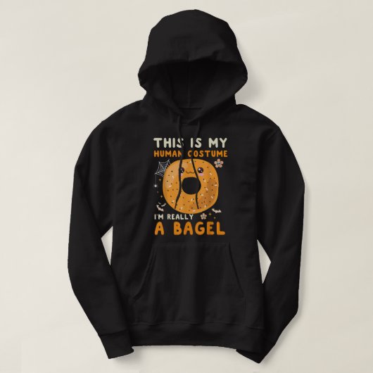 Das ist mein menschliches Kostüm, ich bin wirklich Hoodie (Design vorne)