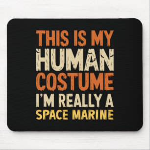 Das ist mein menschliches Kostüm, ich bin wirklich Mousepad